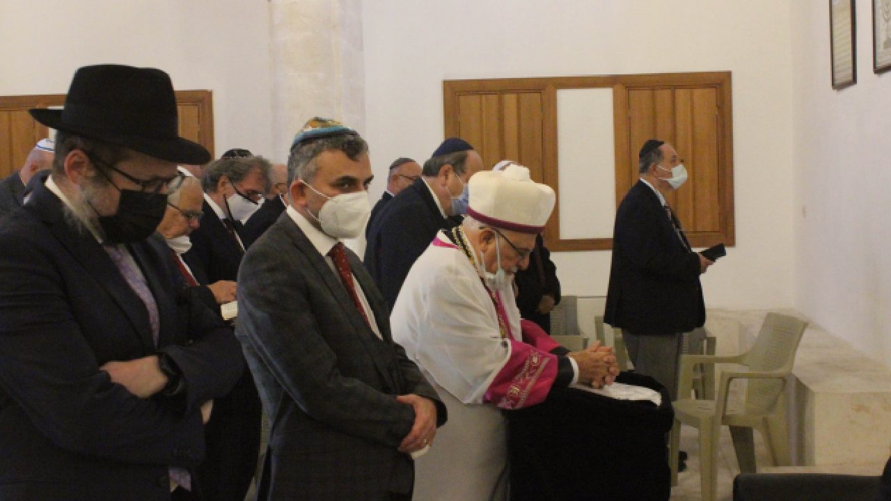 Kilis’te Yahudiler 60 yıl sonra Hanuka Bayramı'nı kutladı