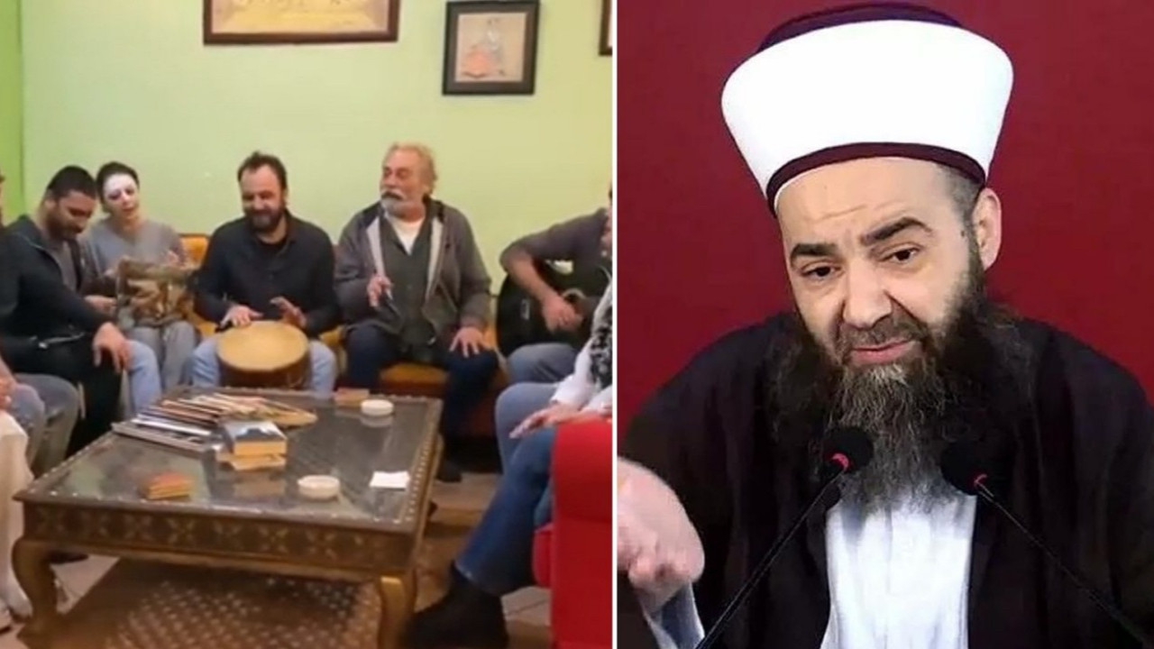 Haluk Bilginer ve ekibinden 'Cübbeli Ahmet' şarkısı: Öp beni, yut beni, yala beni!