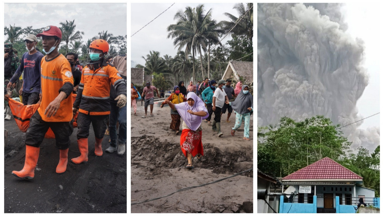 Endonezya'daki yanardağ patlamasında can kaybı 13’e yükseldi! İşte bölgeden ilk görüntüler