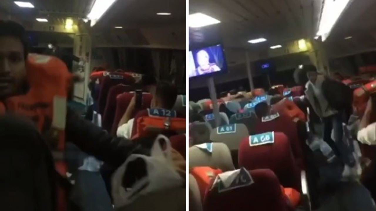 İstanbul- Bursa seferini yapan deniz otobüsü fena sallandı!