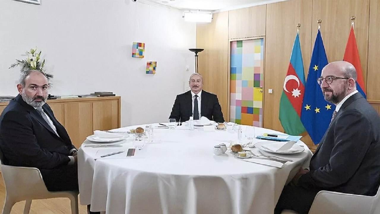 Azerbaycan Cumhurbaşkanı Aliyev, Charles Michel ve Paşinyan ile üçlü görüşme gerçekleştirdi