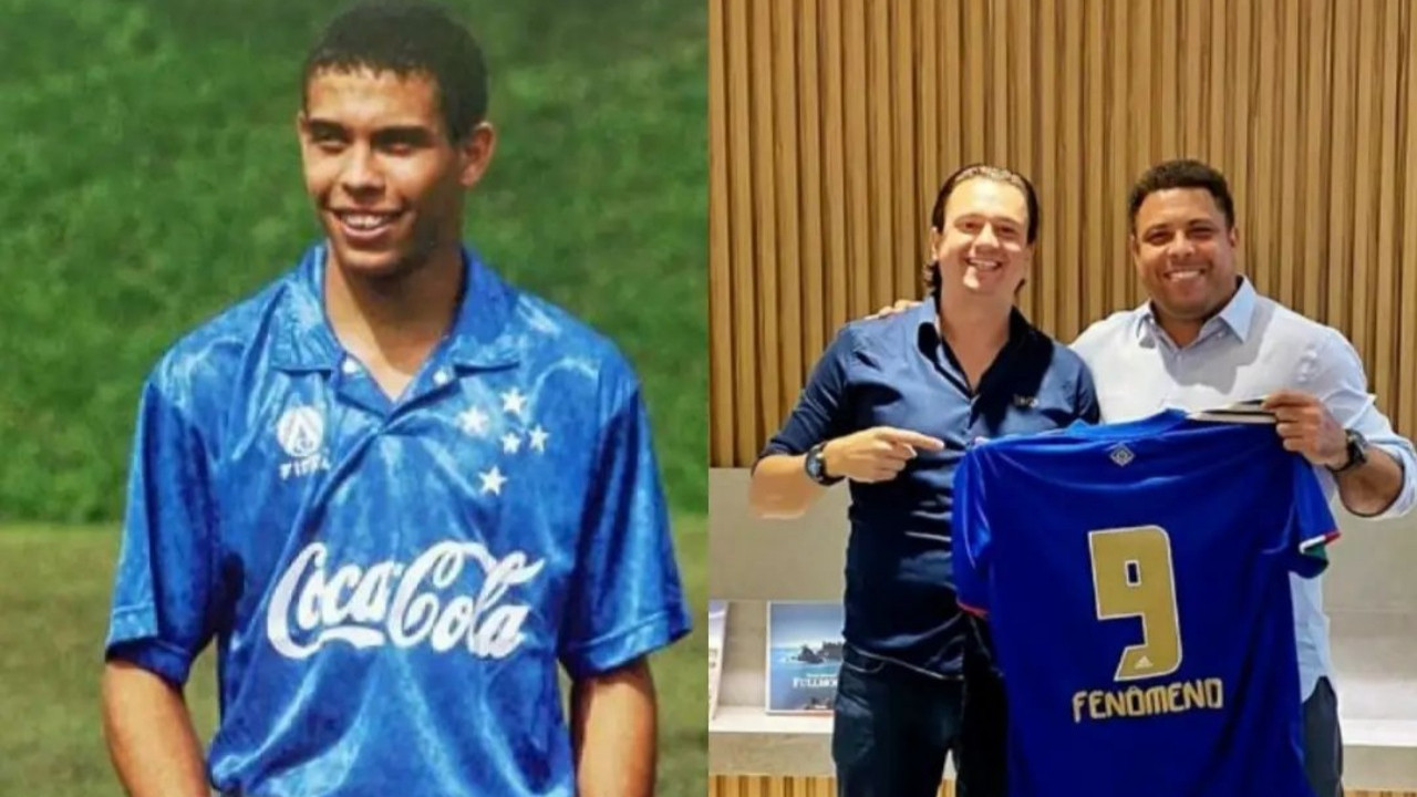 Cruzeiro'nun yeni patronu Ronaldo Nazario...