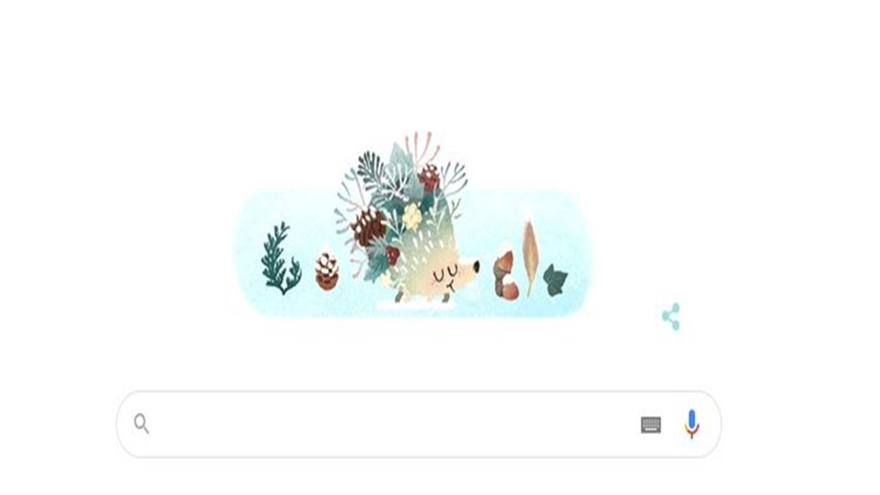 Google'dan En Uzun Gece Sürprizi! Google Doodle 21 Aralık Kış Gündönümü oldu!