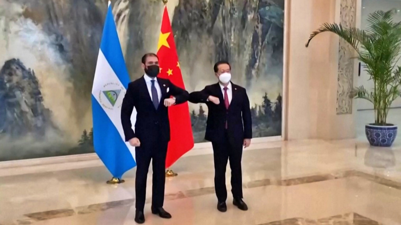 Nikaragua tarafını seçti: Çin, Nikaragua Büyükelçiliği'ni tekrar açtı!