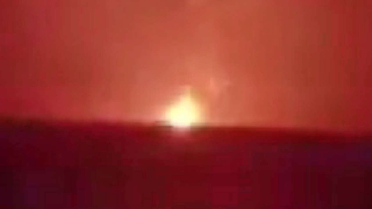Tuhaf kaza: İran'ın doğalgaz boru hattında sızıntı yangına sebep oldu!