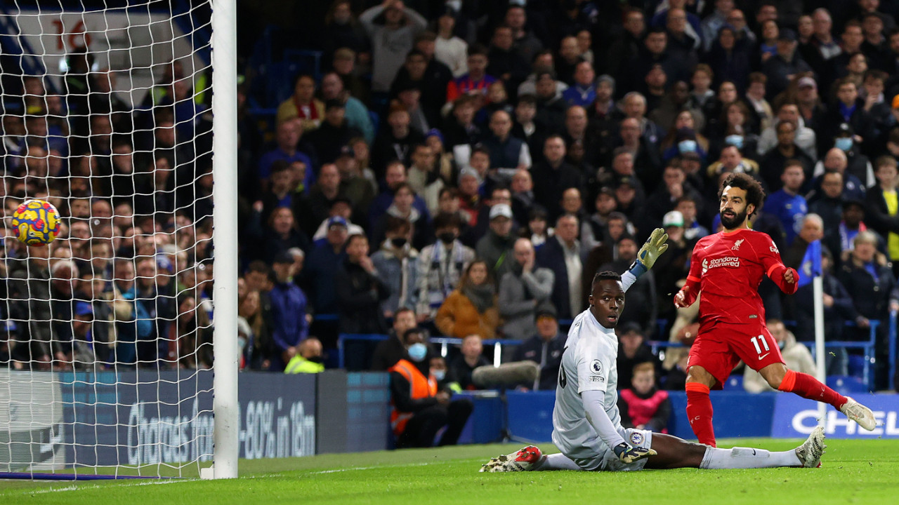 Premier League'in 22. haftasında Chelsea ile Liverpool 2-2 berabere kaldı