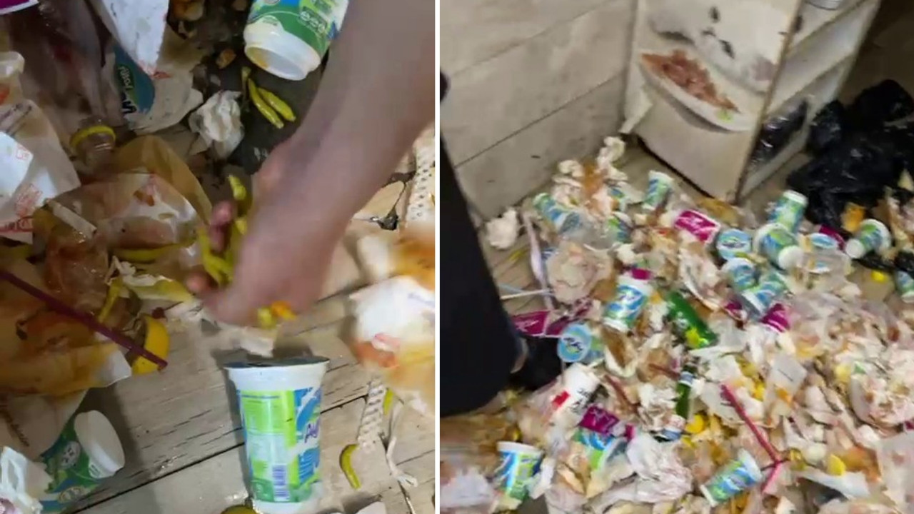 Kadıköy'deki tantunicide mide bulandıran görüntüler: Çöpten biber toplattı!