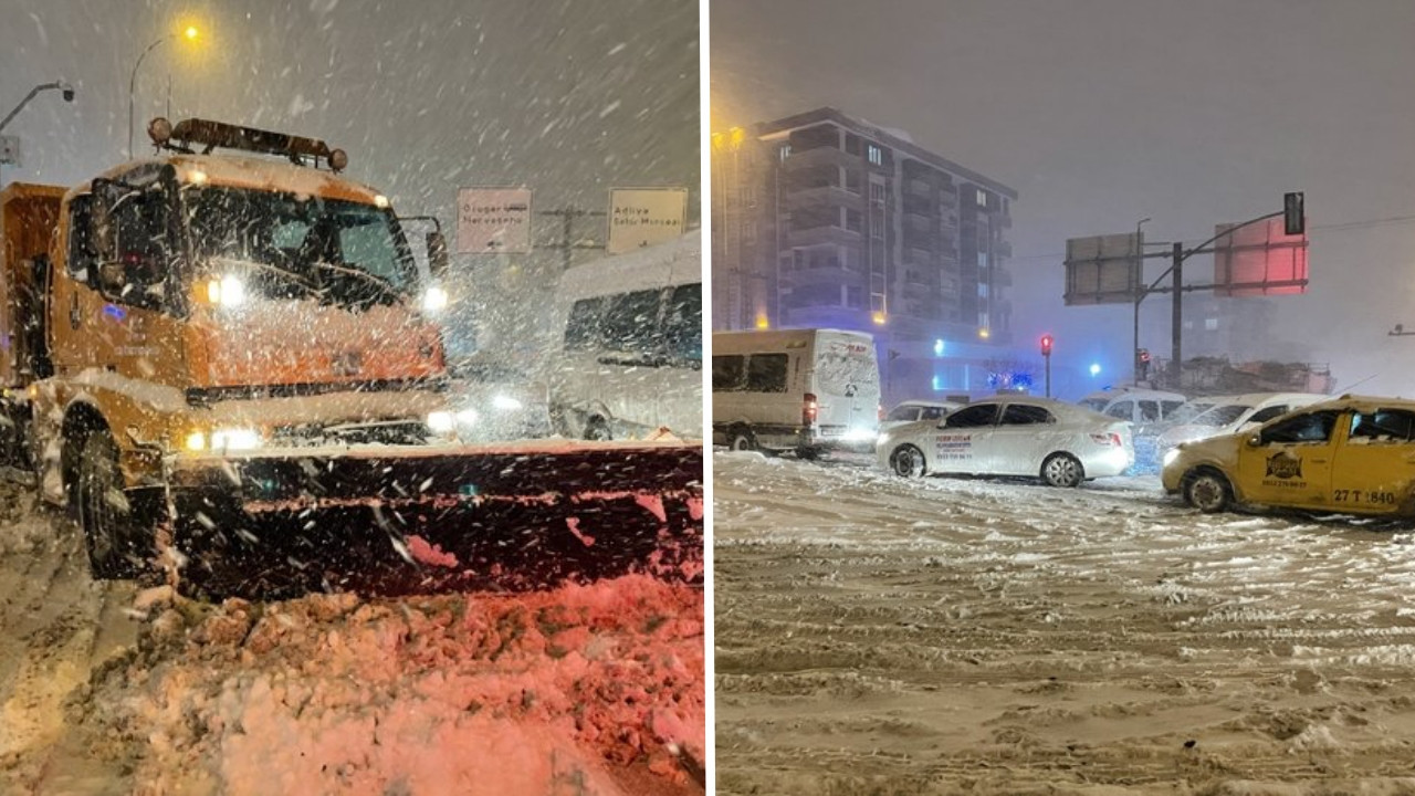 "24 saatte 50 santim kar yağdı" diyen Vali Gül, Gaziantep'teki son durumu paylaştı!