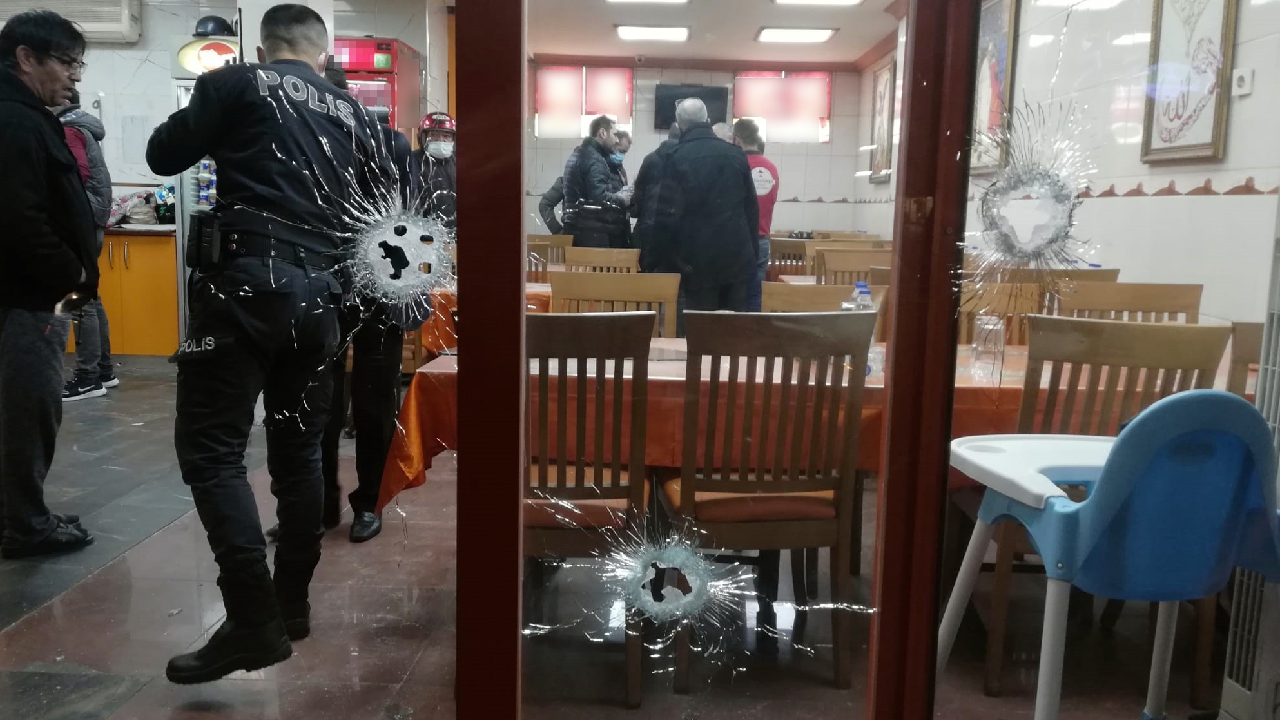 Restorana pompalı tüfekle saldırı: 2 yaralı