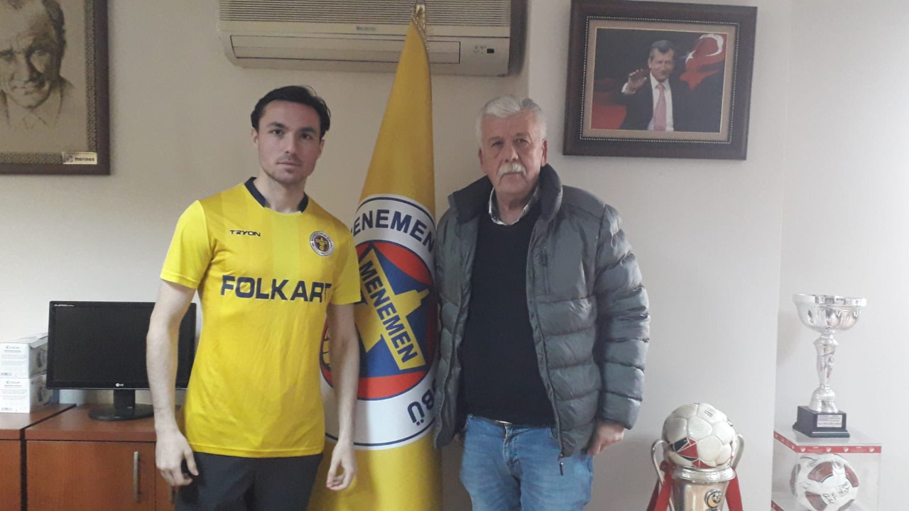 Fikret Orman'ın kayıp projesi Oğuzhan Aydoğan, sezon sonuna kadar Menemenspor'da