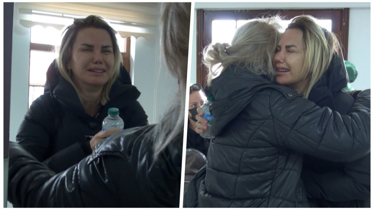 Şafak Mahmutyazıcıoğlu’nun eşi Ece Erken gözyaşları içinde taziyeleri kabul etti