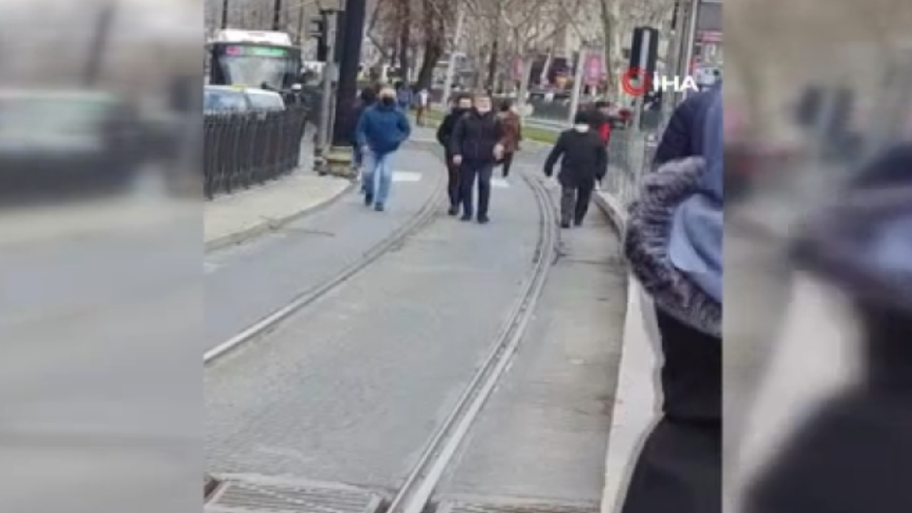 Kabataş-Bağcılar tramvay hattında arıza