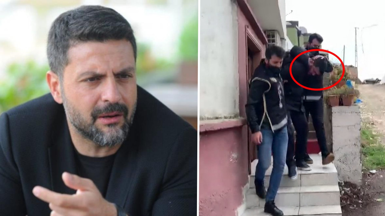 Mahmutyazıcıoğlu cinayetinin kilit isimlerinden Seccad Yeşil'in tutuklanma anı kamerada!