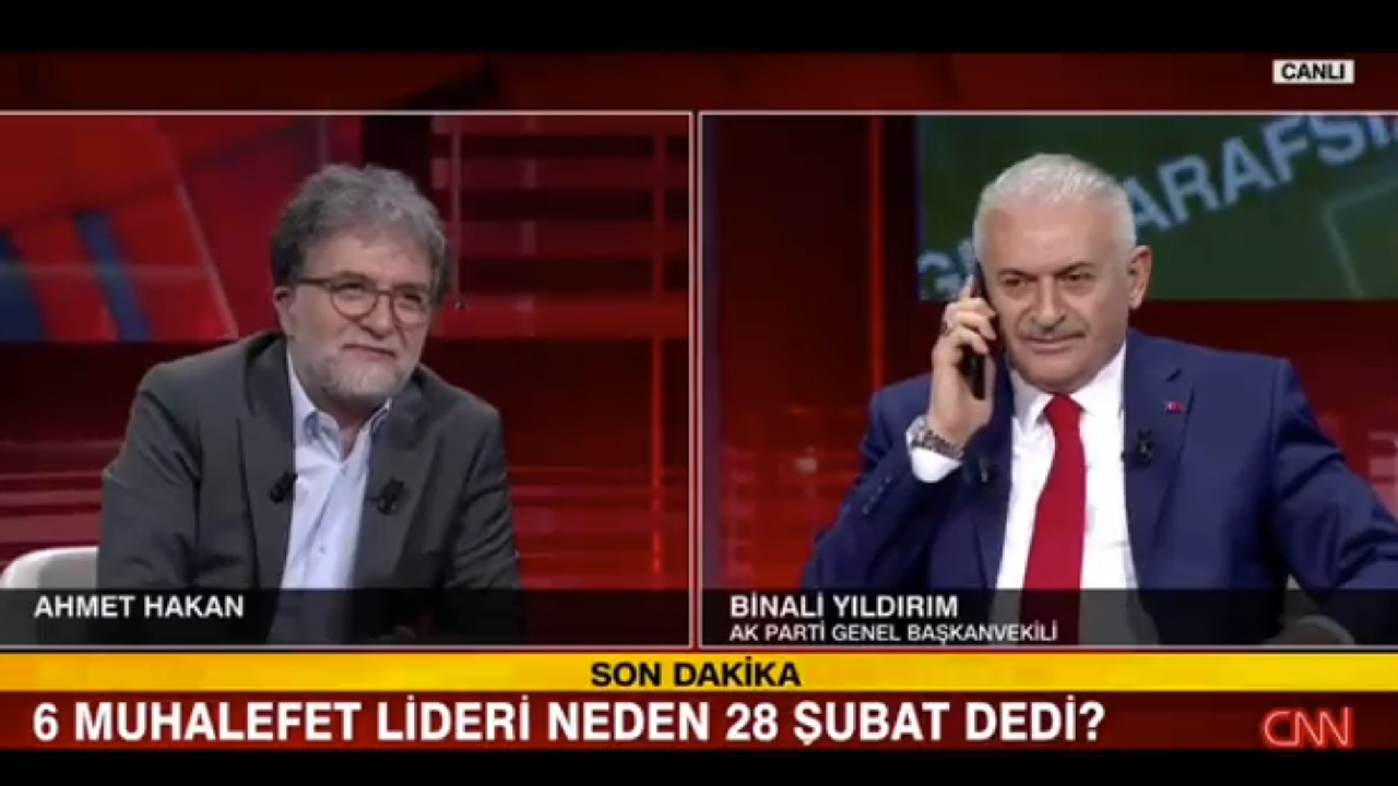 EPDK Başkanı Mustafa Yılmaz canlı yayında Binali Yıldırım'ı aradı!