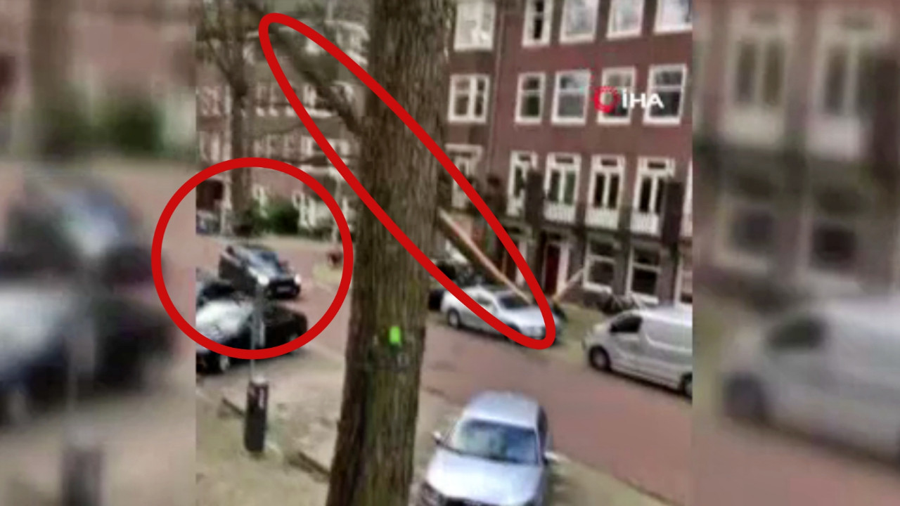 Hollanda'da kırmızı alarm verildi! Ölümden saniyelerle kurtuldular!