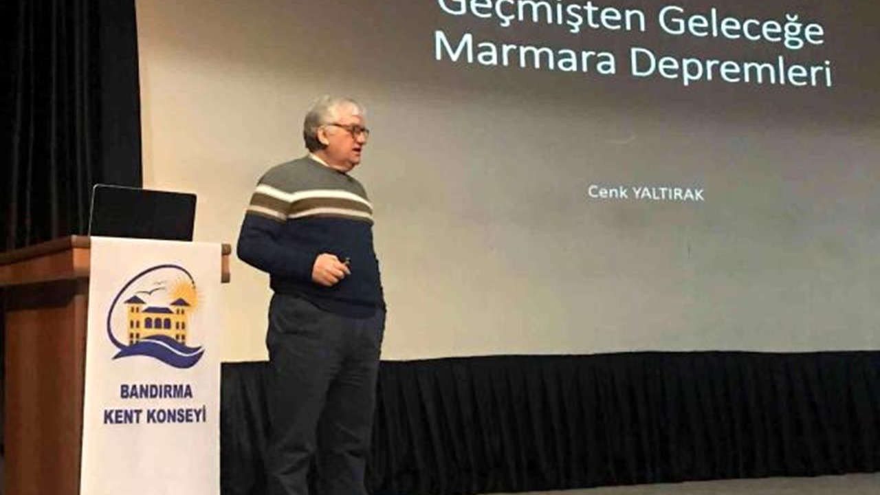 Prof. Dr. Cenk Yaltırak'tan korkutan deprem uyarısı: Aklı olan Marmara'yı bıraksın kaçsın