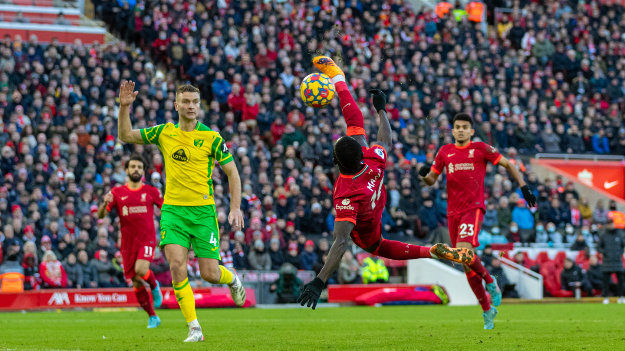 Sadio Mane'den Anfield'da rüya gol! Liverpool - Norwich City I ÖZET
