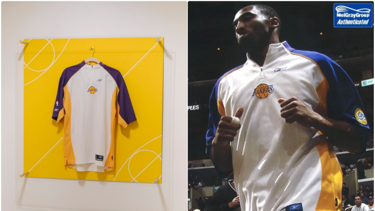 Kobe Bryant'ın 81 sayı attığı maçtan önce giydiği tişört rekor fiyata satıldı