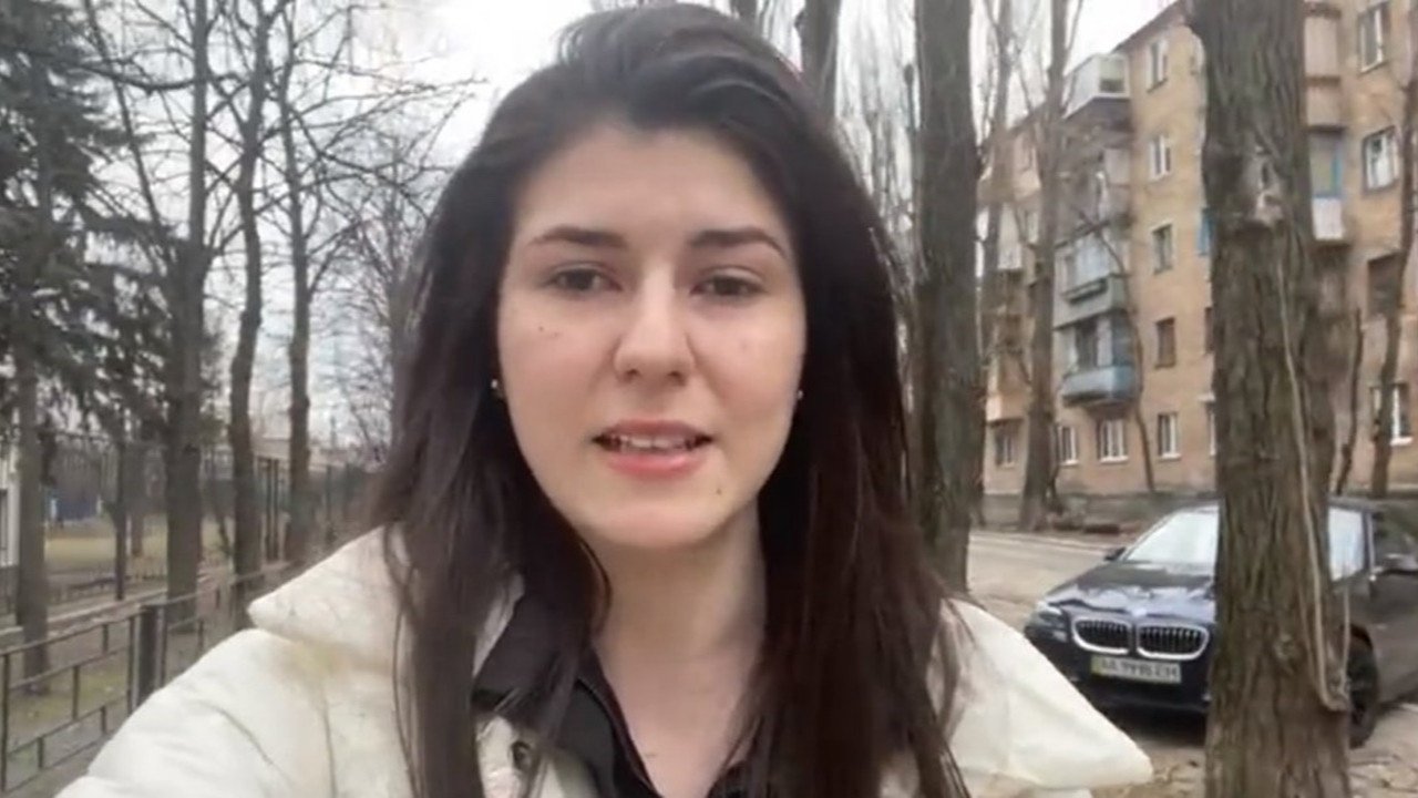 Gazeteci Gülsüm Khalilova, Ukrayna'dan gözyaşları içinde aktardı: Belki bu son yayınım olur!