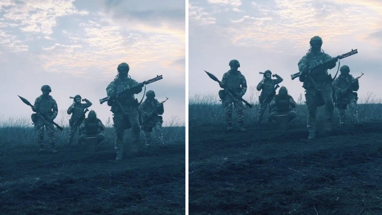 Rus işgali altındaki Ukrayna'da askerler TikTok derdinde! Dans ederek savaşa gittiler...