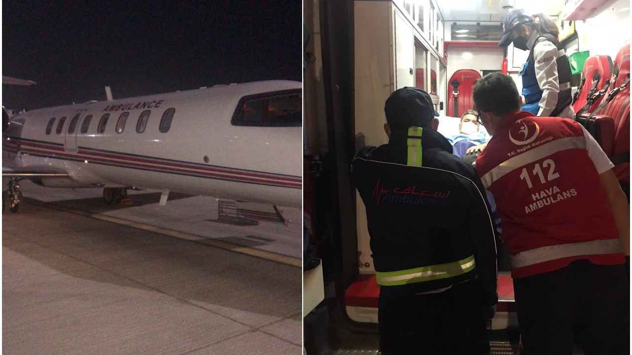 Dubai'de yaralanan paralimpik okçu Bülent Korkmaz ambulans uçakla Türkiye'ye getirildi
