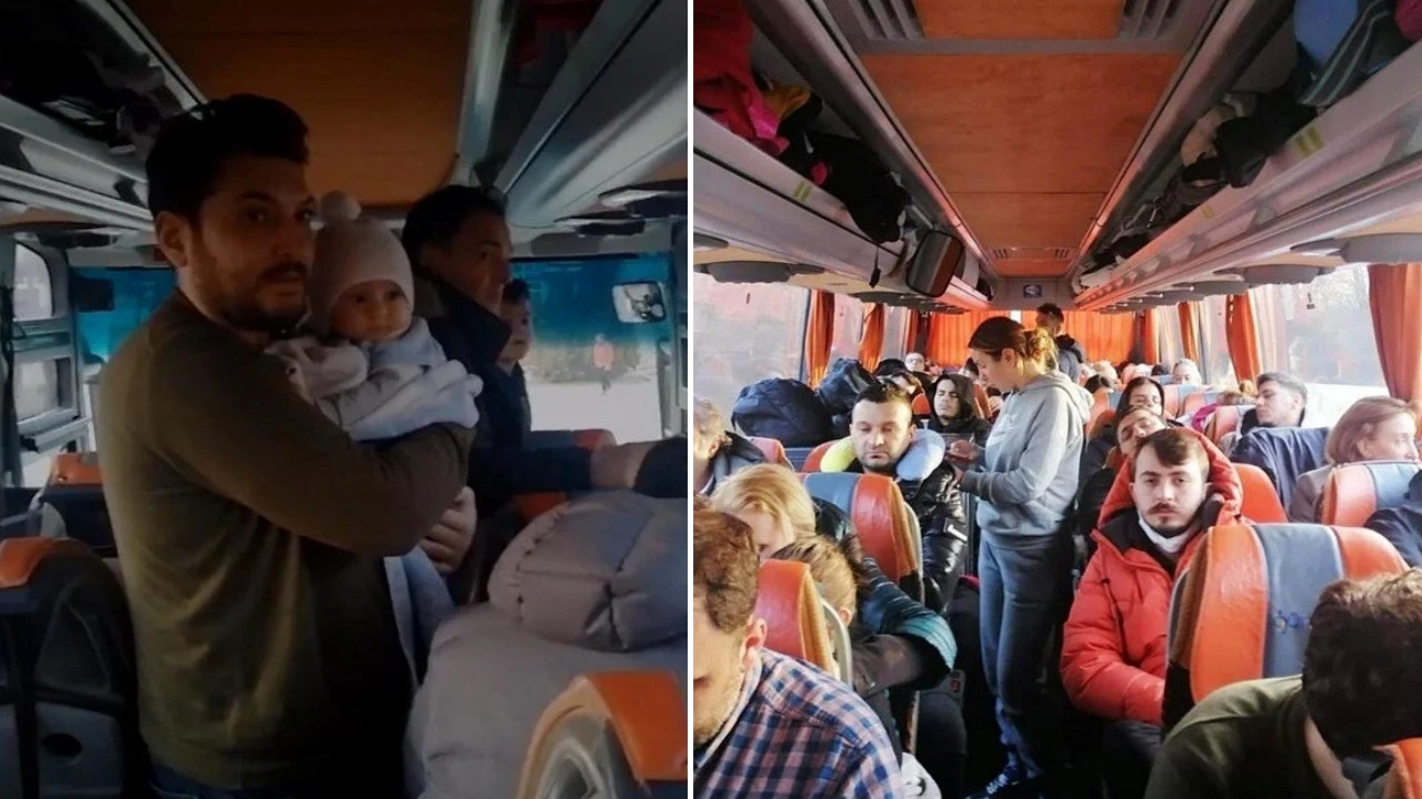 Ukrayna'dan tahliye edilen 120 kişilik ilk kafile Romanya sınırına ulaştı!