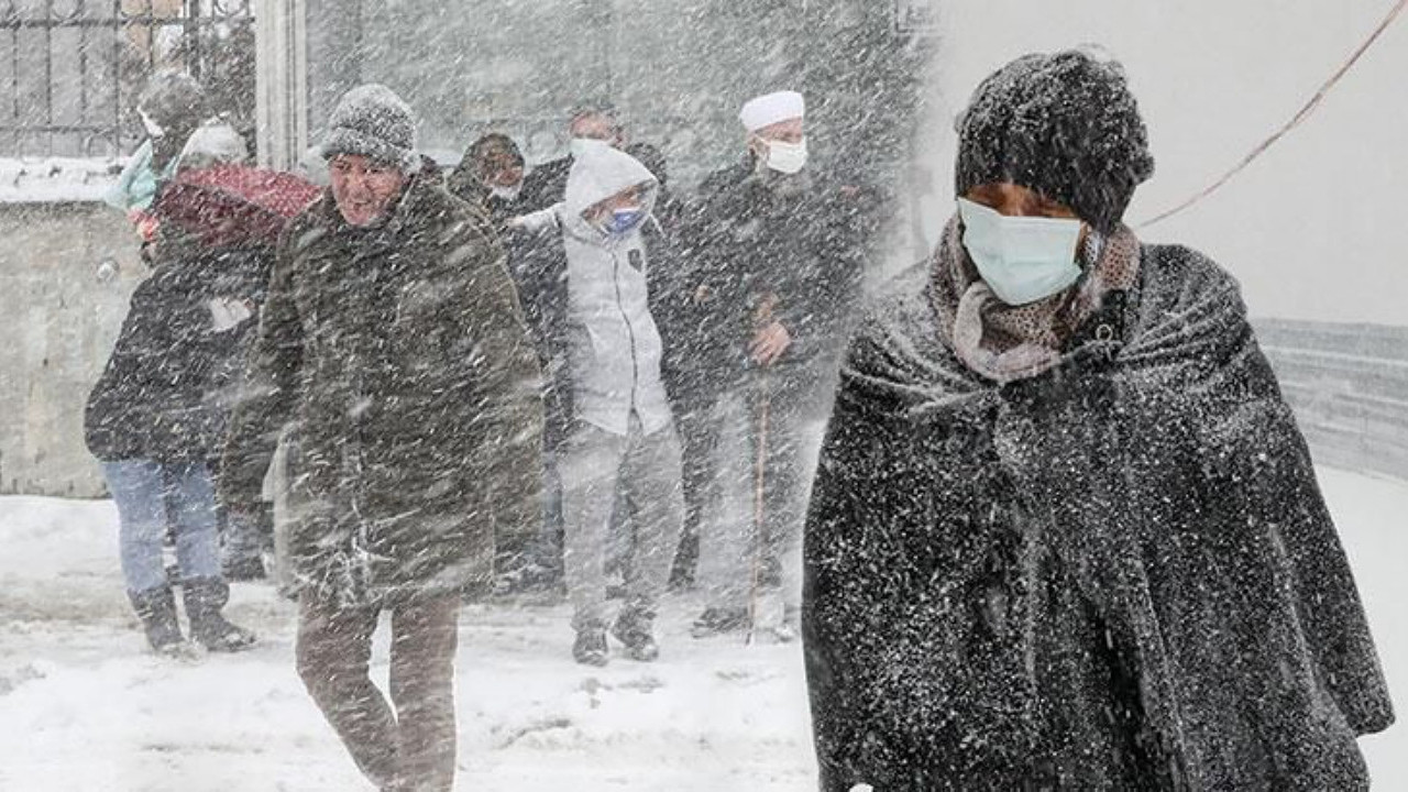 İstanbul'a kar giriş yaptı: Sibirya kökenli soğuk hava dalgası etkisini gösteriyor!