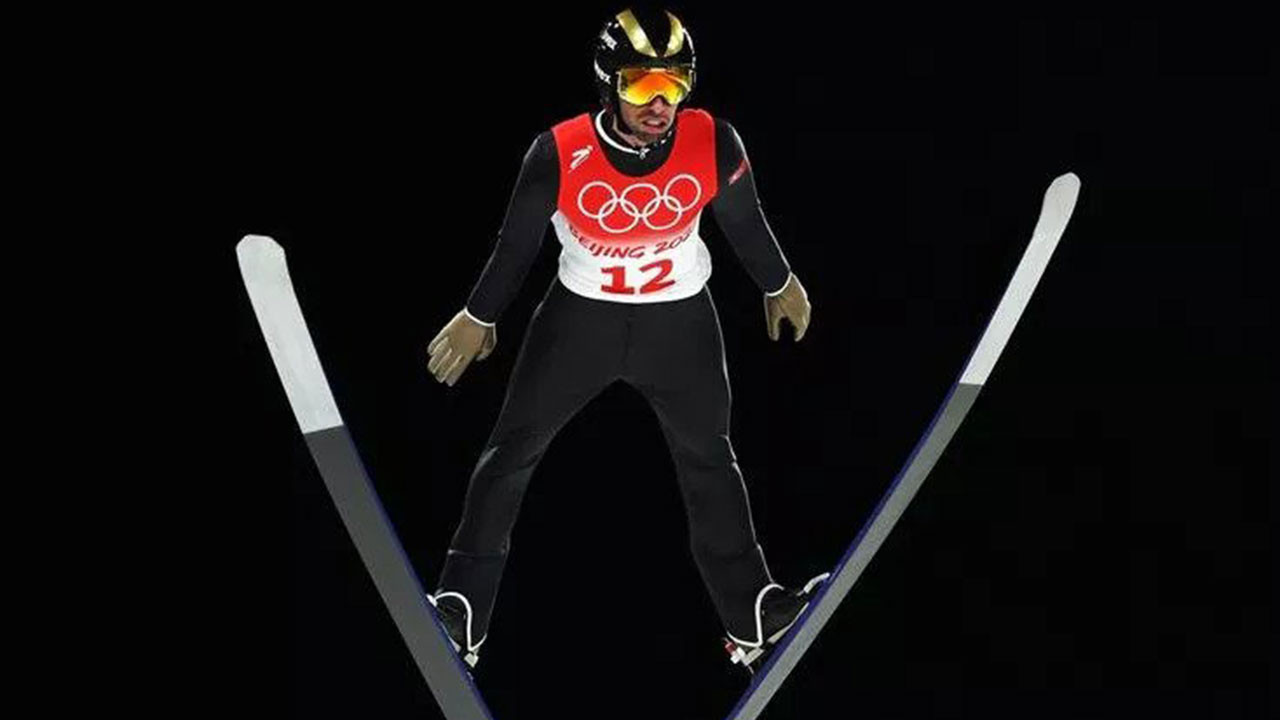 Milli kayakçı Fatih Arda, Türkiye rekoru kırarak finale yükseldi