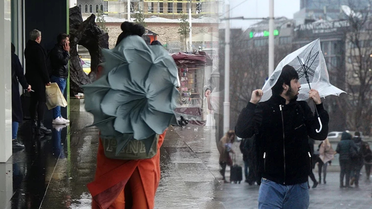 İstanbullular dikkat! Meteoroloji 'Fırtına geliyor' diyerek uyardı: Karla karışık yağmur etkili olacak!