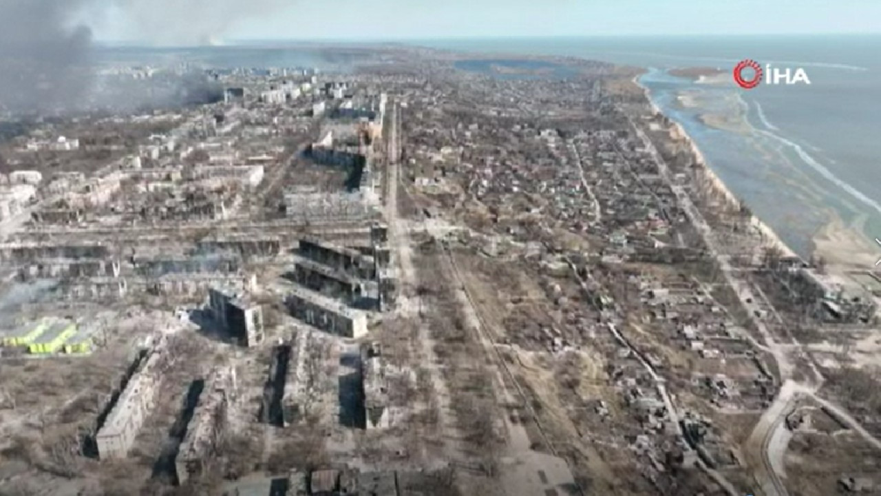 Rusya'nın saldırdığı Mariupol, hayalet şehre döndü!