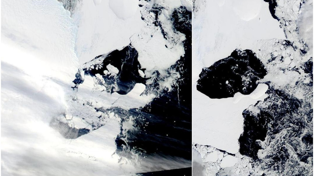 Doğu Antarktika'da New York City büyüklüğünde bir buz kütlesi koptu