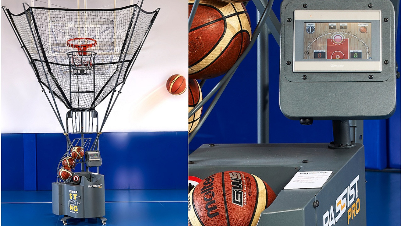 Türkiye'nin basketbol şut makinesi Passist Pro dünya markası olmayı hedefliyor