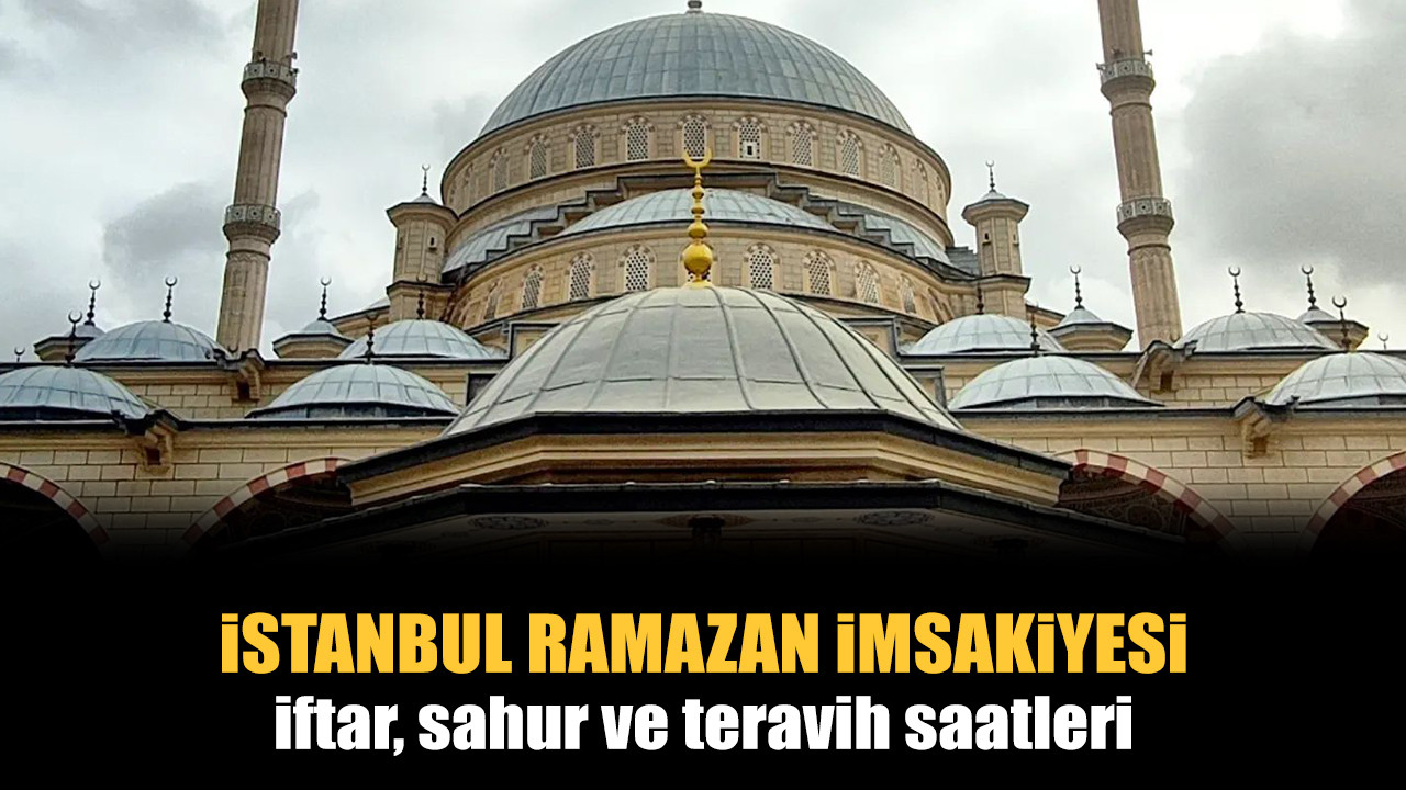 İstanbul Ramazan İmsakiyesi 2022 • 2 Nisan Cumartesi İstanbul iftar, sahur, teravih vakti