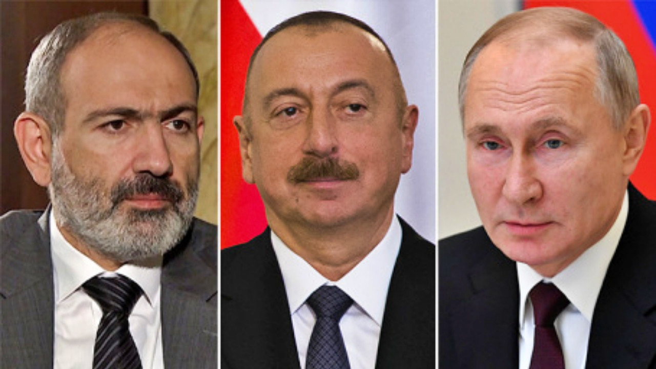 Kafkaslar giderek geriliyor: Putin, Aliyev ve Paşinyan'a telefon etti!