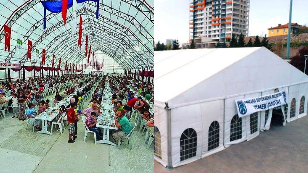 Ankara'da iftar çadırı kurulacak mı 2022? Ankara ilçe ilçe iftar çadır yerleri