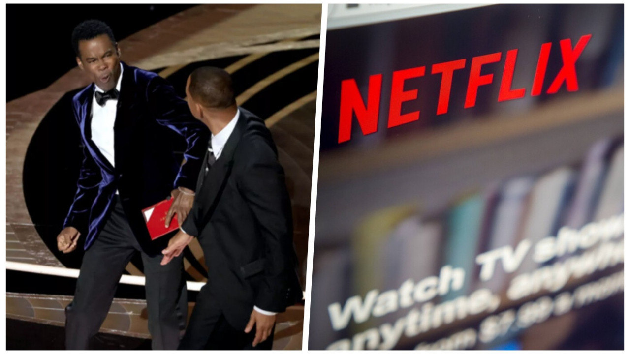 Netflix, Chris Rock'a tokat atması nedeniyle Will Smith'in yeni filmini yayınlamayacak