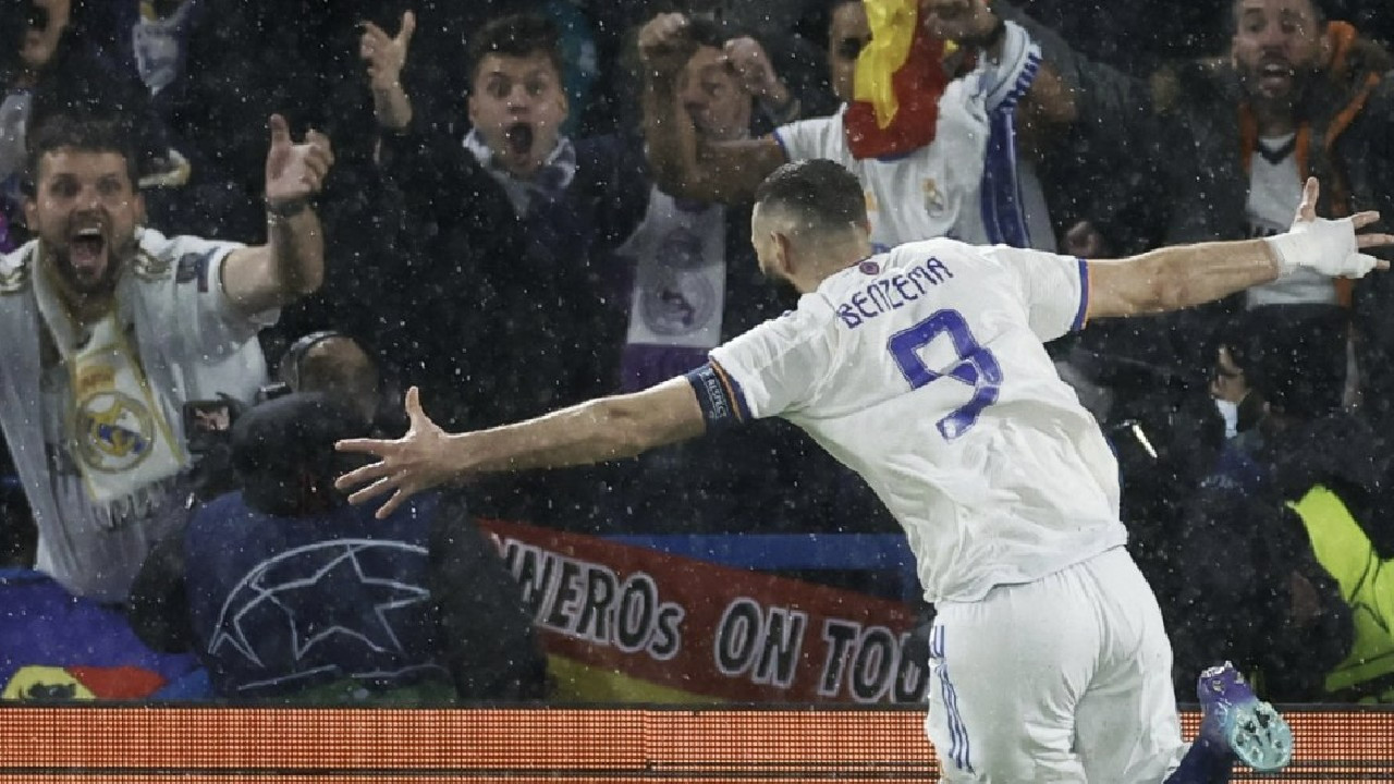 Benzema'nın gecesinde Real Madrid avantajı kaptı!