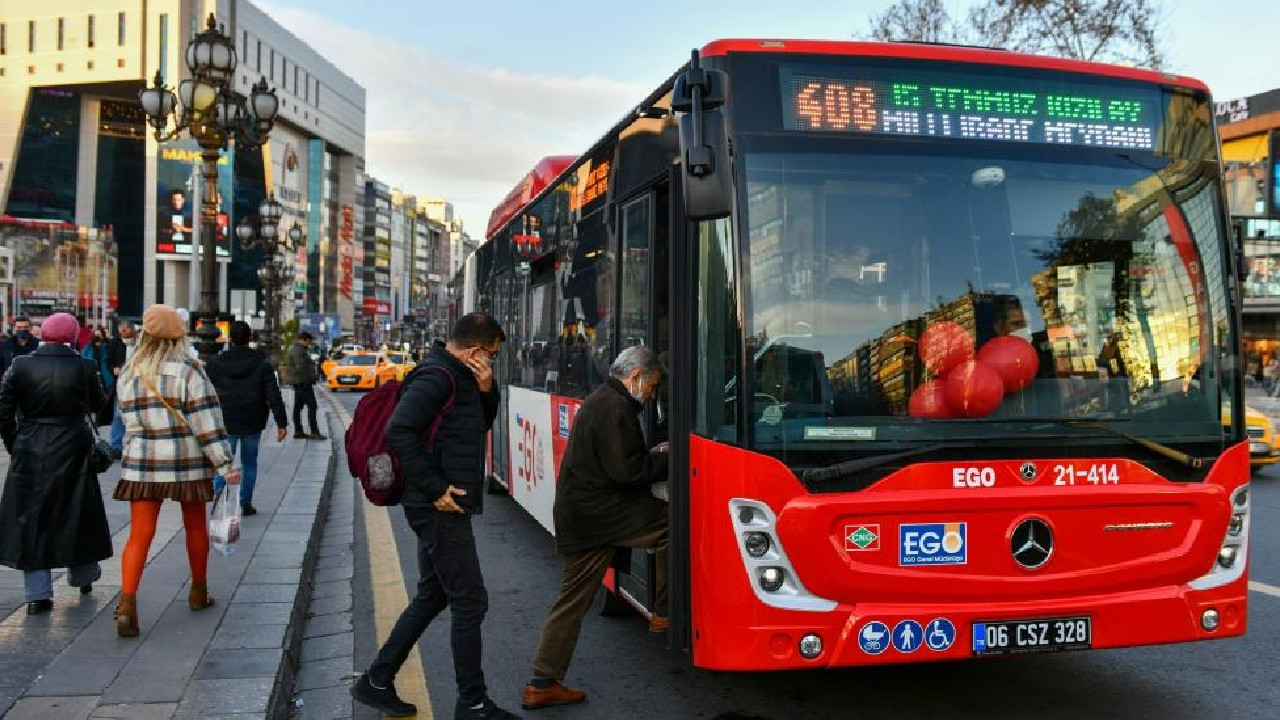 Ankara'da toplu ulaşıma indirimli saat uygulaması