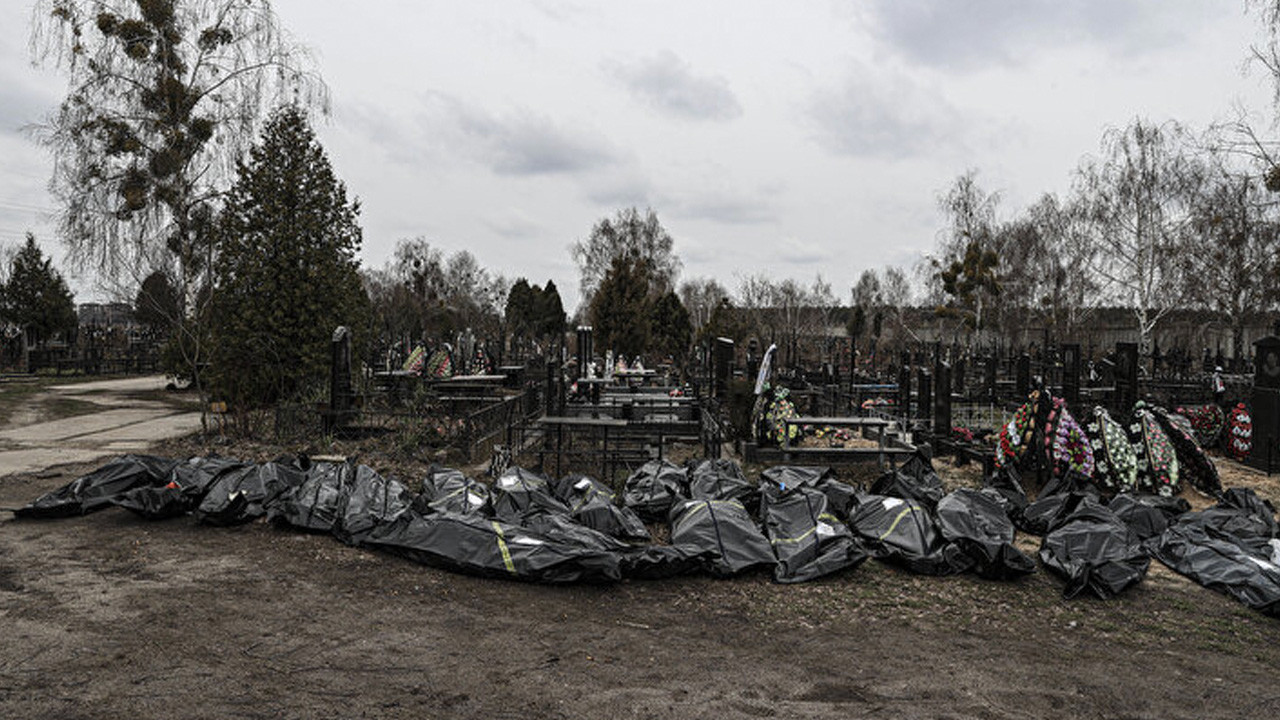 Savaşın korkunç yüzü bir kez daha ortaya çıktı: Ukrayna'da binlerce cansız beden bulundu