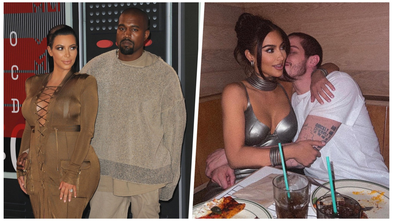 Kanye West'ten boşanan Kim Kardashian'dan ilan-ı aşk!