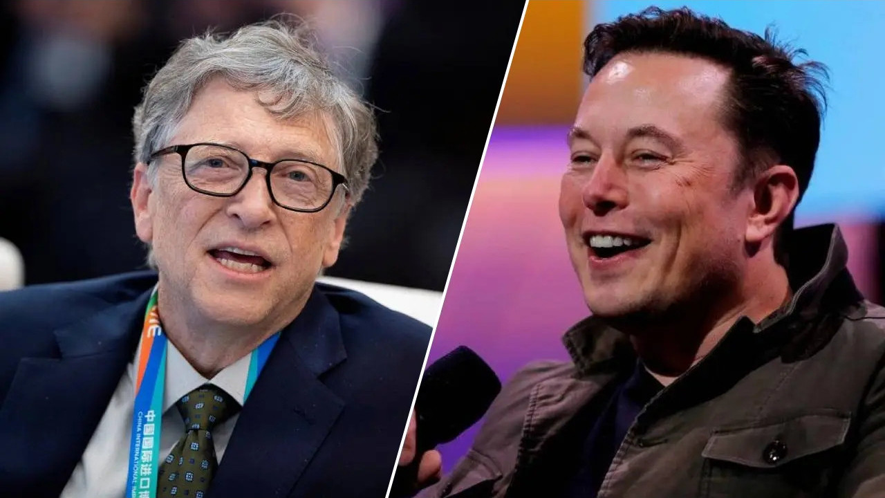 Elon Musk ile Bill Gates'in yazışmaları sızdırıldı: Hamile erkek emojisiyle karşılık verdi!