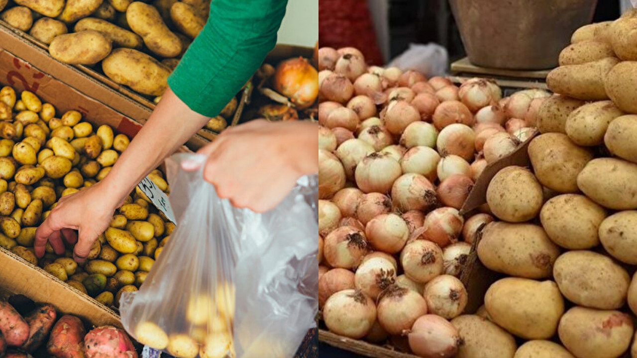 Tezgahlardaki patates ve soğan zehir saçıyor! Filizlenmiş ürünlere dikkat!