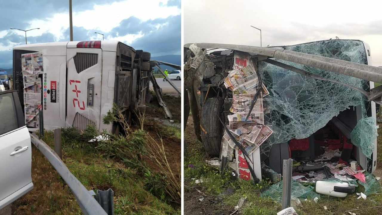 Gaziantep'te yolcu otobüsü ile tır çarpıştı: 14 yaralı