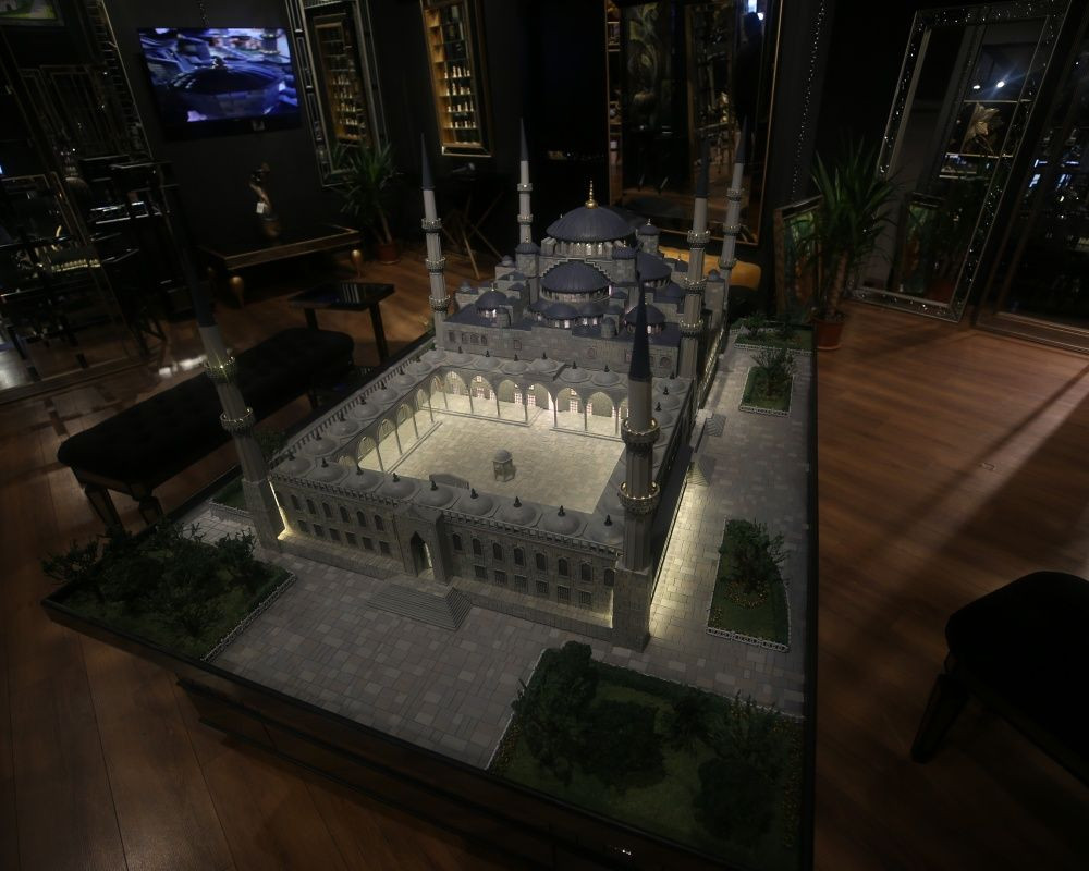 Ayna tasarımcısı Serkan Alper, Sultanahmet Camisi'nin 7 bin ahşap parçayla maketini yaptı - Sayfa 3