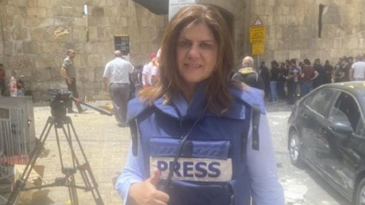 İsrail askerleri tarafından öldürülen Filistinli gazeteci Şirin Ebu Akile için protesto çağrısı