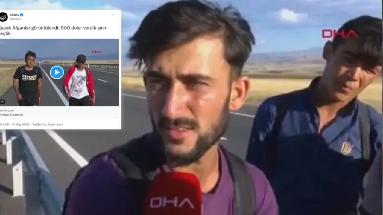 Oda TV'nin yalan haberi patladı: ‘Kaçak Afganlar’ haberi 2 yıl önceye ait çıktı