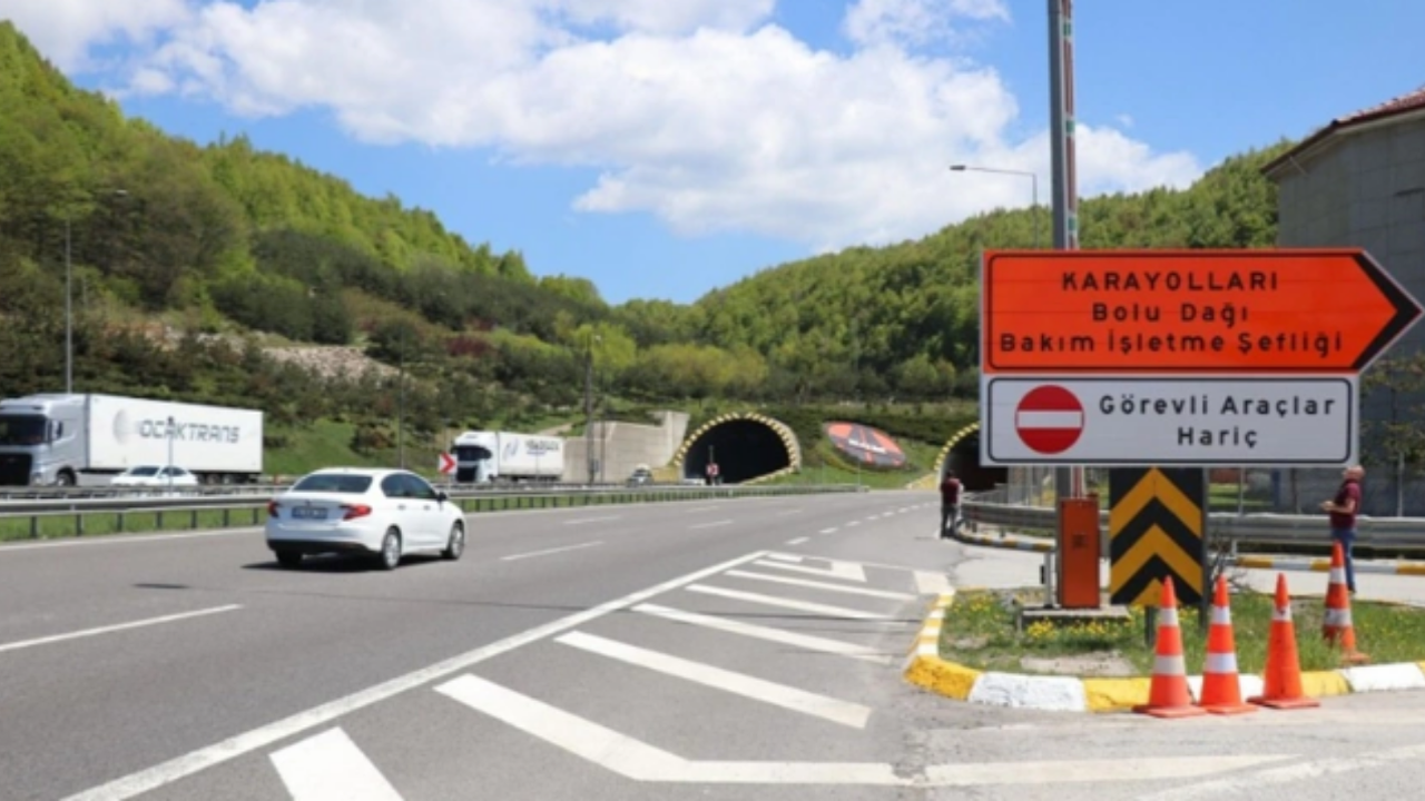 Bolu Dağı geçişi İstanbul yönü trafiğe kapatılacak