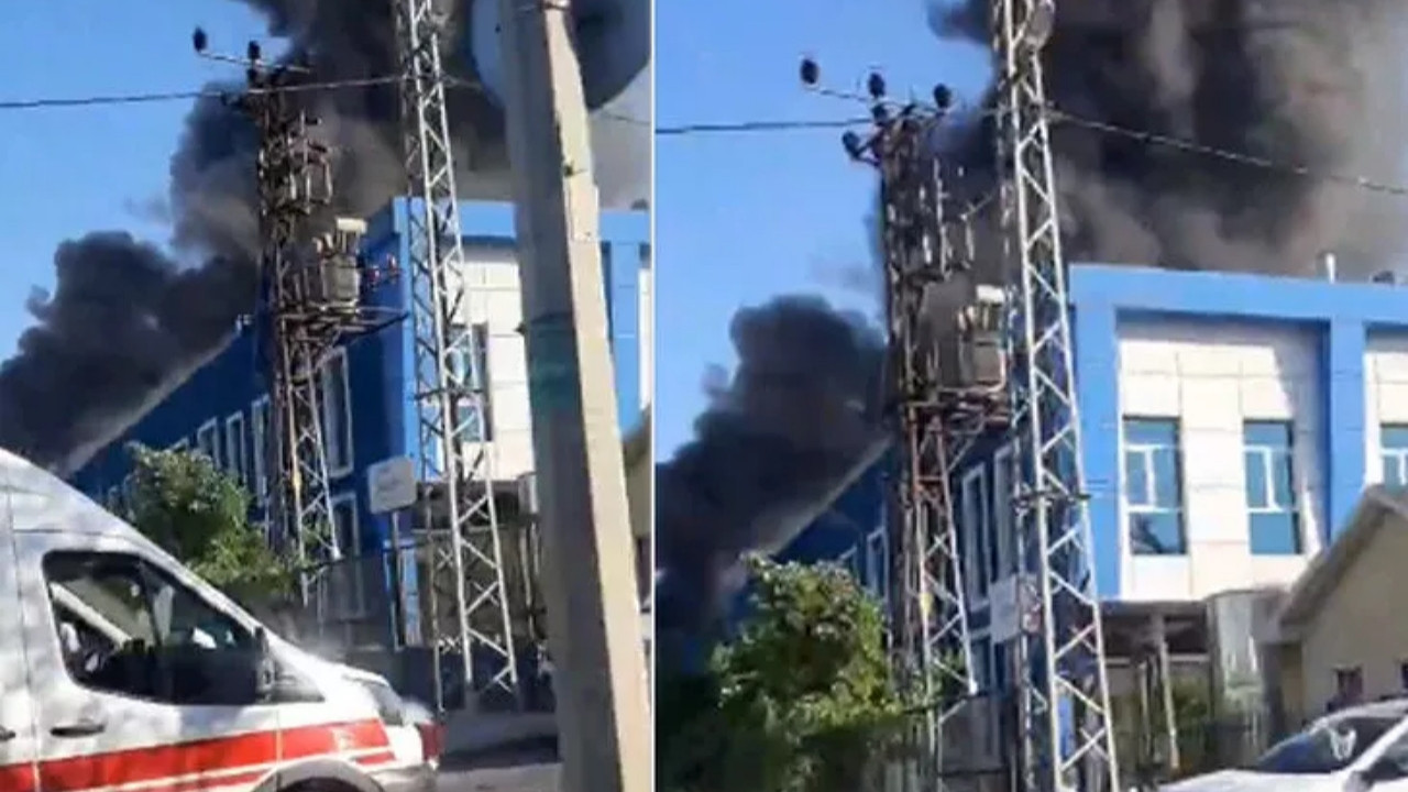 Arnavutköy'de çıkan yangın etraftaki fabrikalara da sıçradı! İşte olay yerinden ilk görüntüler...
