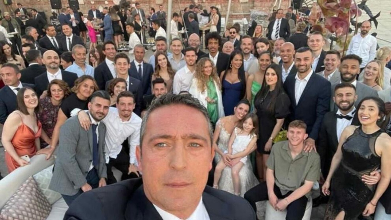 Fenerbahçe'de Futbol Takımı düğünde buluştu