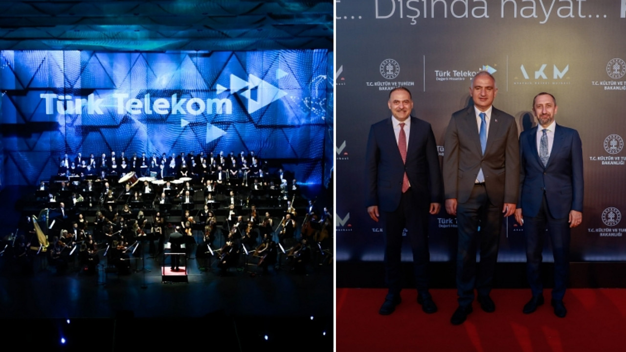 AKM’nin kalbi Türk Telekom Opera Salonu’nda gala gecesine özel performans! CEO Ümit Önal: Büyük gurur duyuyoruz!